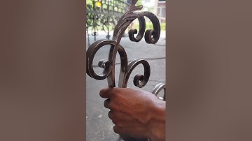 Hoa Văn Sắt Rèn Uốn Tạo Hình Thủ Công Của Xưởng Sắt Rèn Nghệ Thuật Vĩnh Cửu