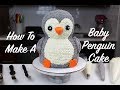 How To Make a Baby Penguin Cake | CHELSWEETS