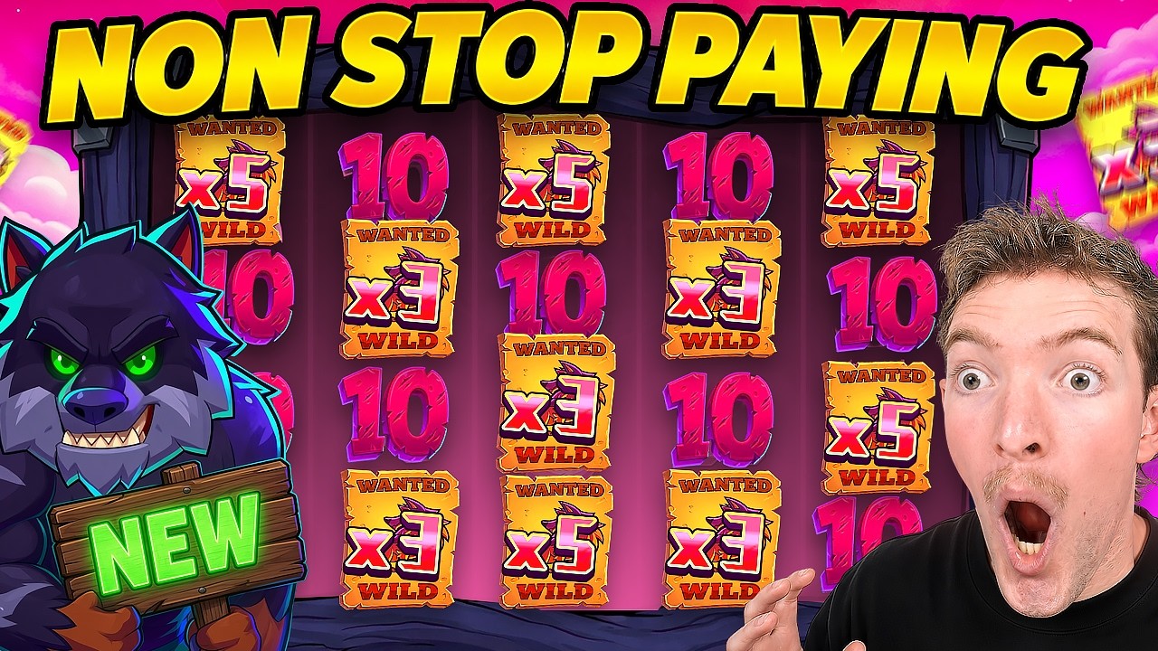 THS *NEW* SLOT WAS NON STOP PAYING US! (MOON FANG)