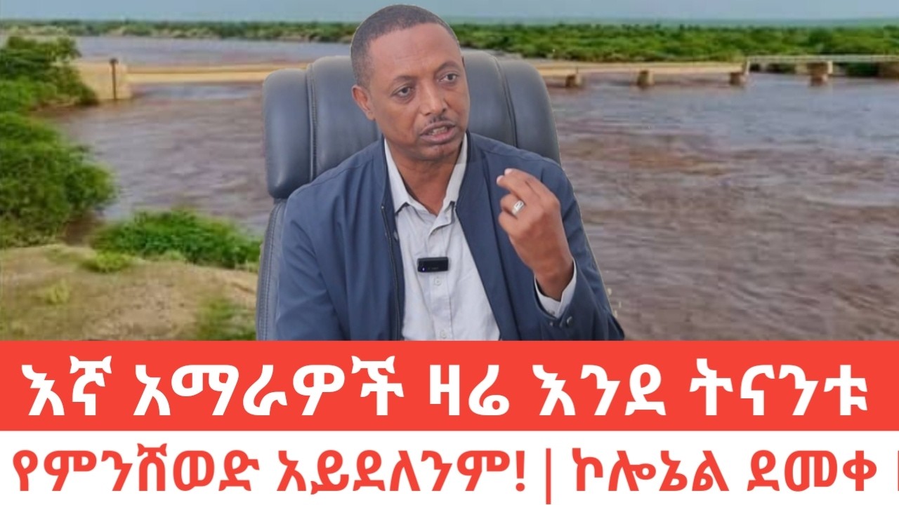 በወቅታዊ ጉዳይ ከኮሎኔል ደመቀ ዘውዱ የተደረገ ቃለ መጠየቅ