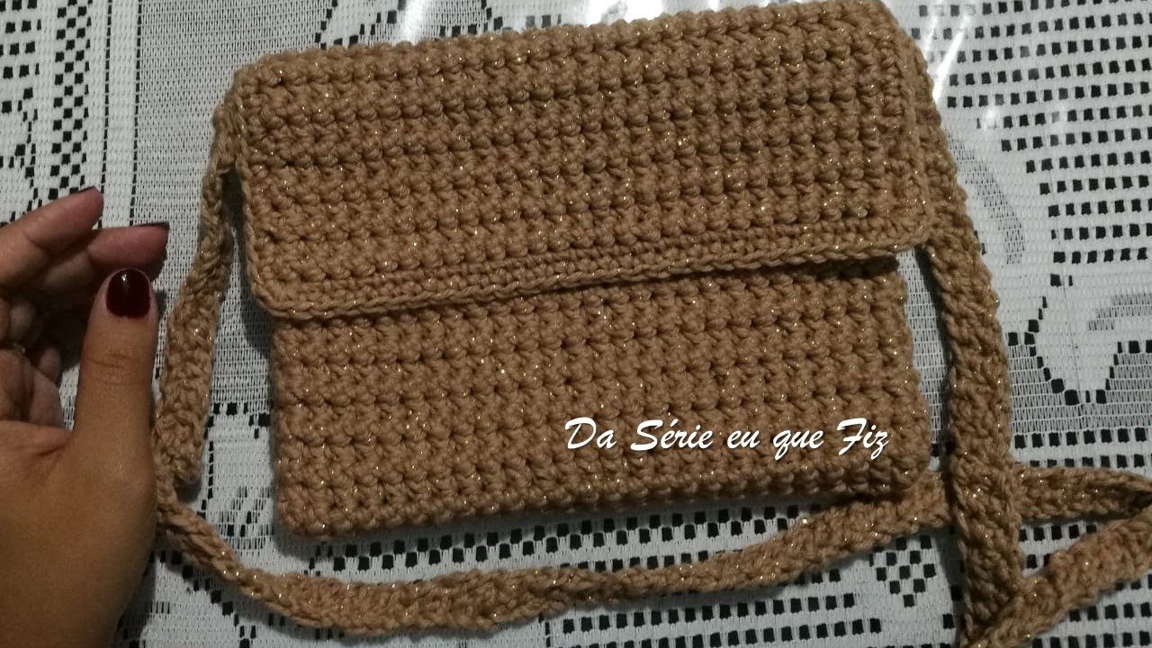 Bolsa Fácil e rápida de crochê