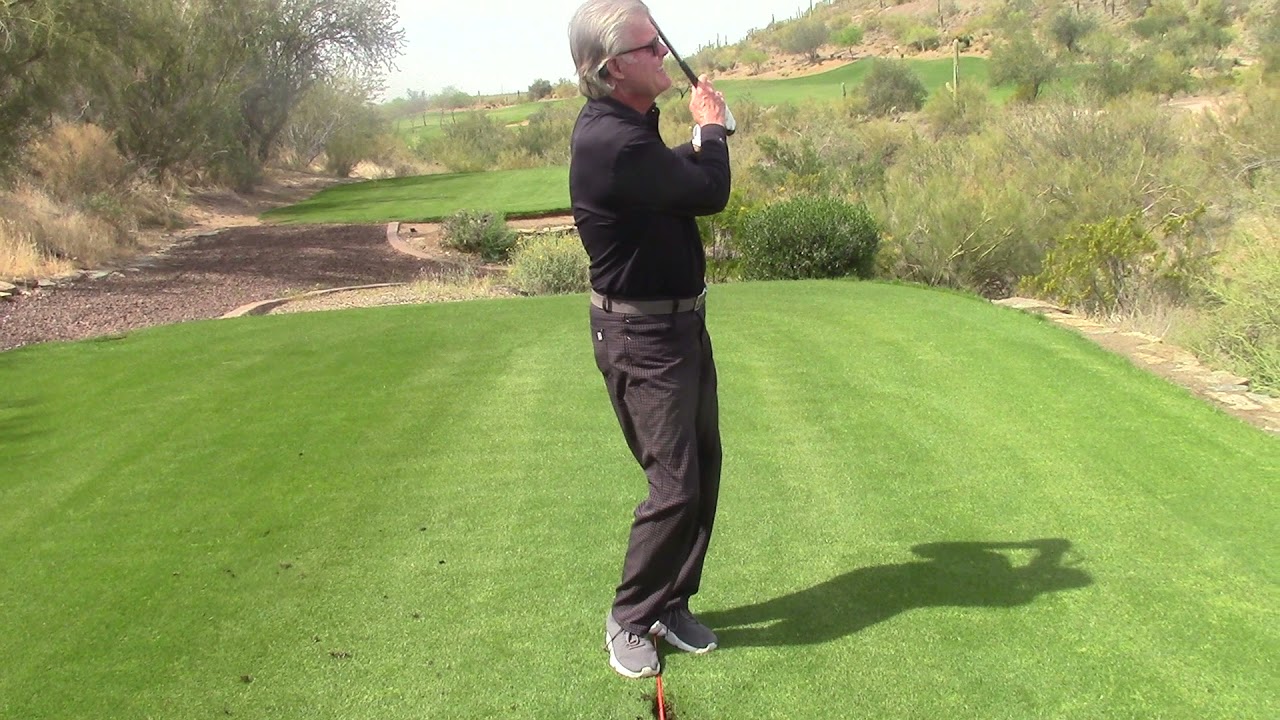 Swing Vertically First to Get Proper Wrist Hinge for Golf Swing