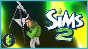 Oh crap, we had twins, oh, and aliens visit... (Sims 2)