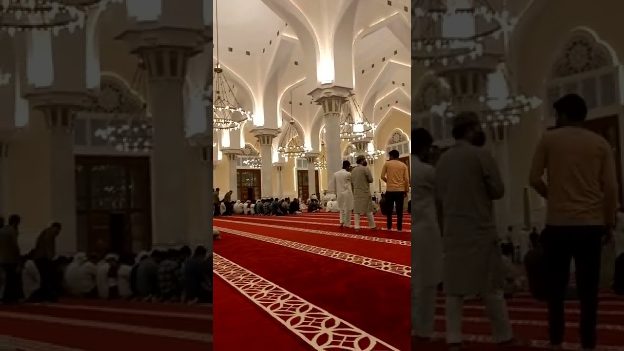 صلاة العيد  الأضحى  في اكبر  وأجمل  مسجد  🕌    في قطر ..  حدث جميل
