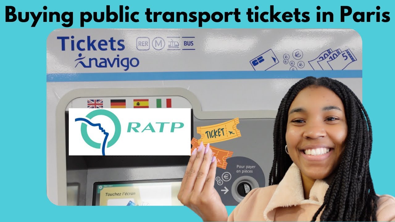 Where to buy Paris public transportation tickets (RATP) | Metro, BUS, RER,  Tram (Part one) - YouTube