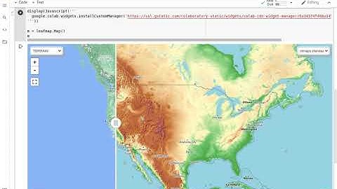 Exciting news! Google Colab now supports ipyleaflet