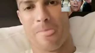 Videollamada con cristiano. Se la creyó mi mamá 😅 screenshot 1