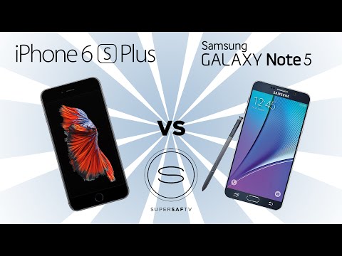 iPhone 6s Plus vs Samsung Galaxy Note 5