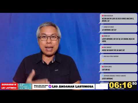 Baruganan ni Leo Lastimosa  |  March 31, 2022