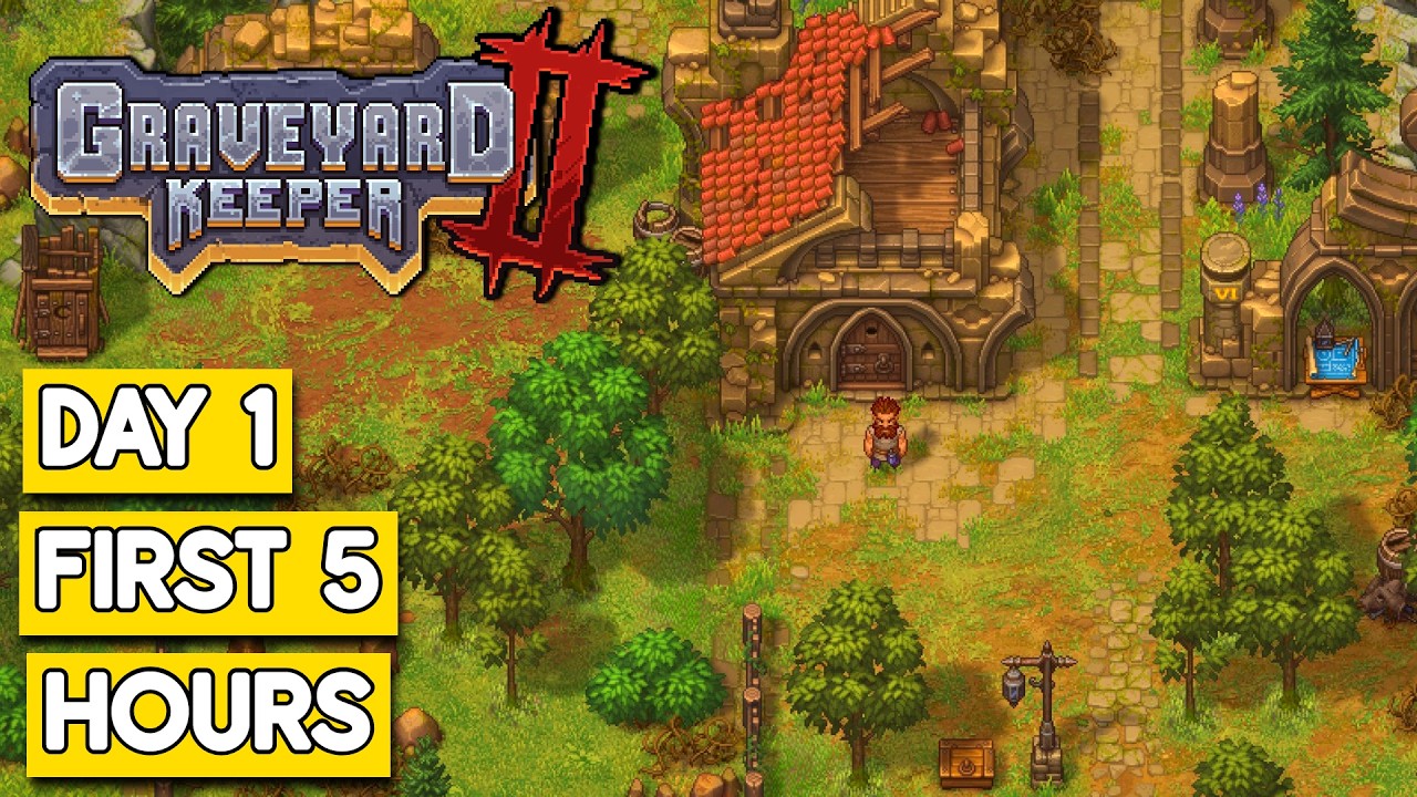 First 5 Hours Of Graveyard Keeper 2! - Day 1