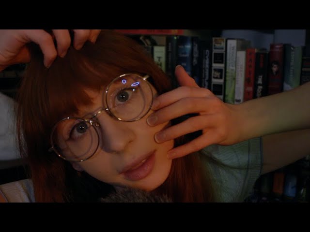 is THIS one ur HEAD?? (asmr)(face touching!)(visual triggers) class=