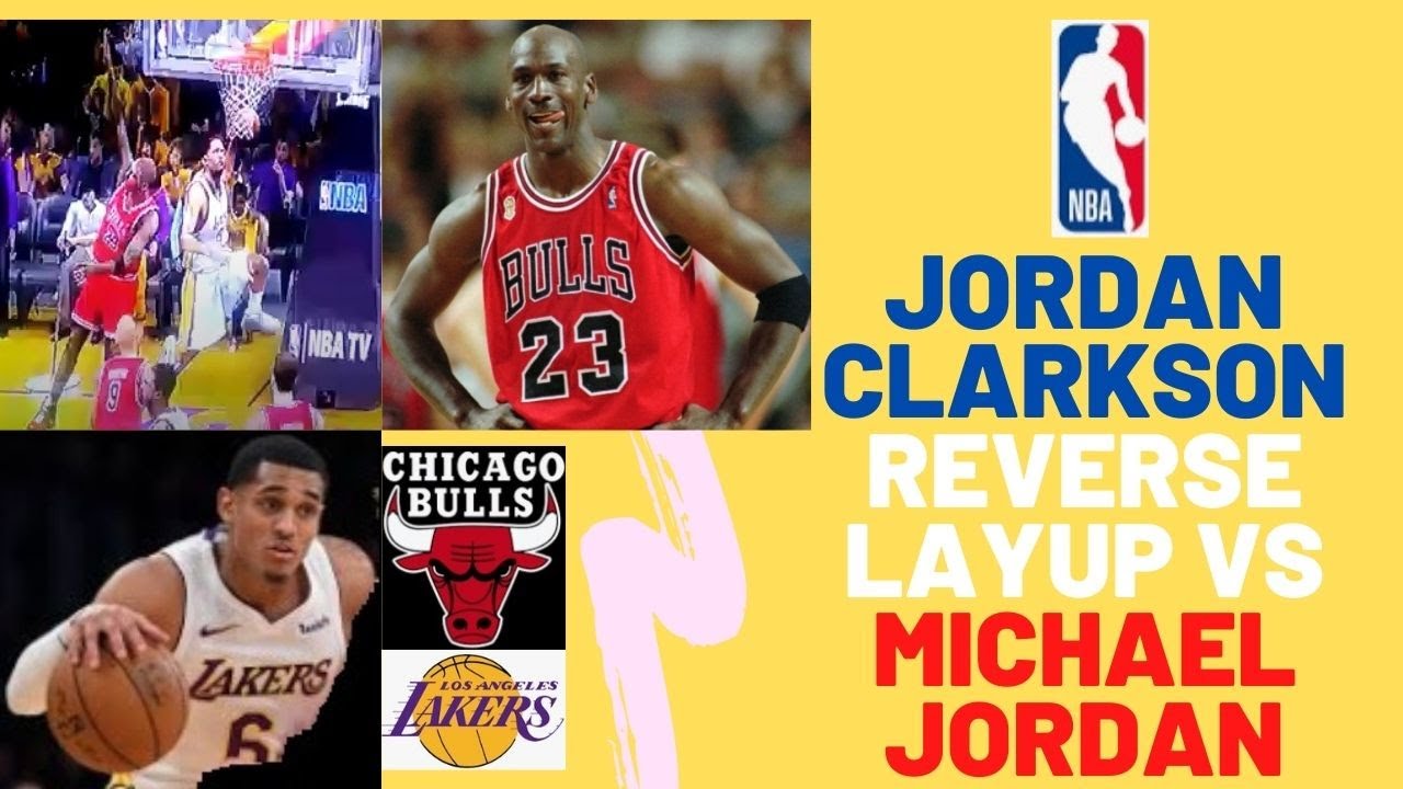 Jordan Left Hand Fil-Am Clarkson Left Hand Reverse Layup VS Michael Jordan. - YouTube