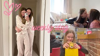 Valentines Day, Jellycat Shopping and Rainbows | Our Last Weekly Vlog Together