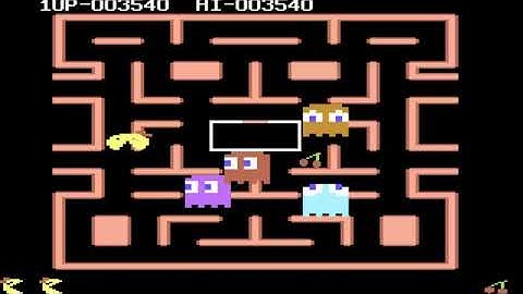 C64 MS PACMAN & PAC MAN ATARI COMMODORE 64 HACK INFINITE VARIATIONS PARAMETRES 14 Cracked CAS Hacked