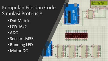 Download Kumpulan Simulasi Arduino dengan Proteus 8