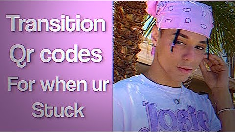 TRANSITION QR CODES FOR WHEN UR STUCK!! FREE AND PAID // MadEdits