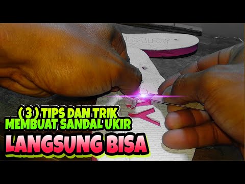 Video: 3 Cara Membuat Selipar Selesa