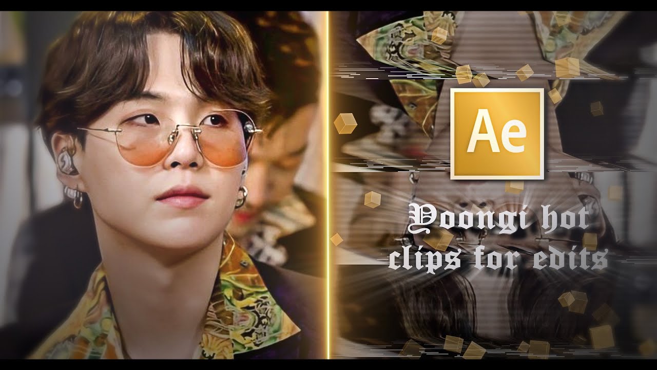 Yoongi twixtor clips for edits (hard/hot)