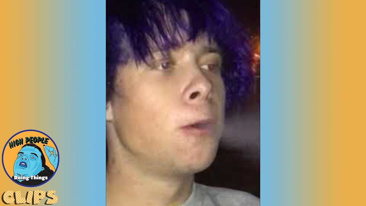 Smoking Out Of A Crutch | High People Doing Things Clips