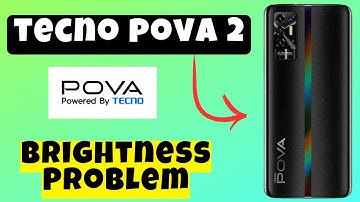 Brightness Problem Tecno Pova 2 || How to set Brightness Auto Increase Decrease
