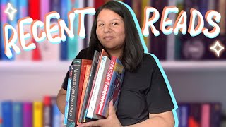 I WISH all of these were good |Recent Reads