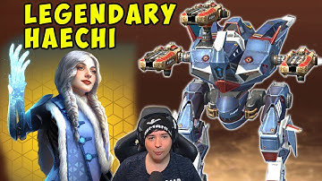 NEW Legendary HAECHI Pilot Vs Meta - War Robots Mk2 Gameplay WR