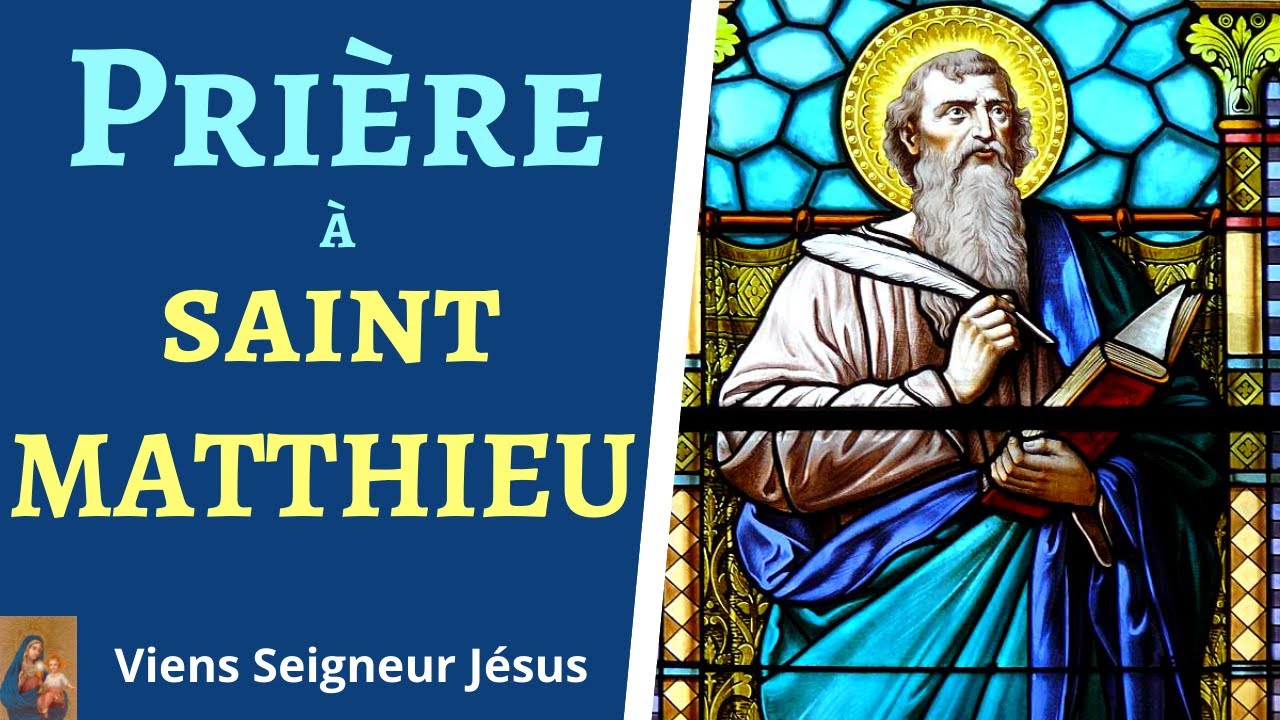 Prière à SAINT MATTHIEU, apôtre, évangéliste et martyr YouTube Prière à SAINT MATTHIEU, apôtre, évangéliste et martyr YouTube