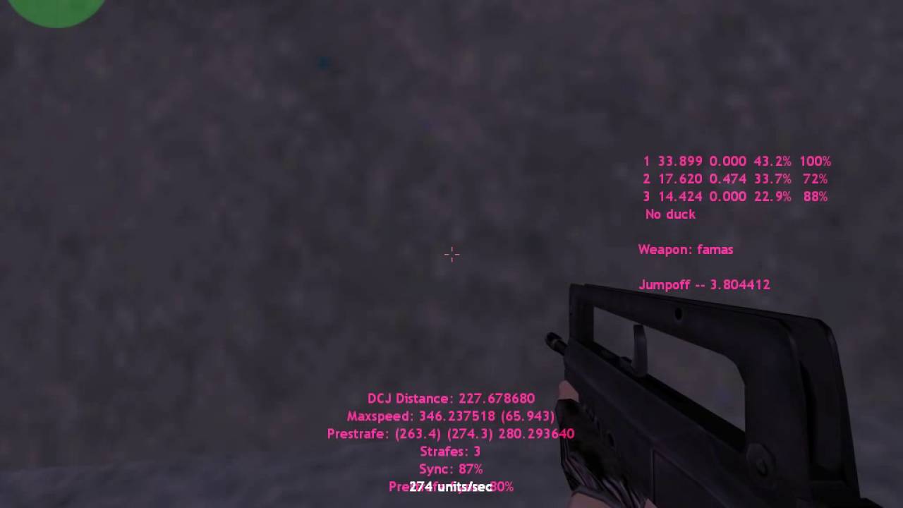 CS1.6)어썰트 파마스더블카운트점프 (Assault Famas DoubleCountJump)