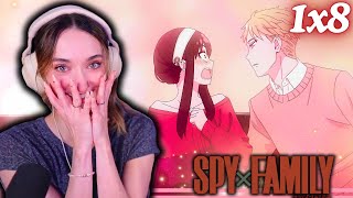 IM SCREAMING! | SPY x FAMILY REACTION Episode 8 'The Counter-Secret Police Cover Operation'