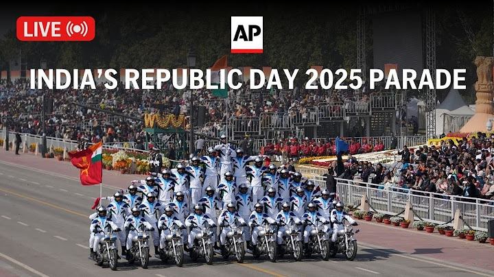 LIVE: India Republic Day Parade 2025 in New Delhi