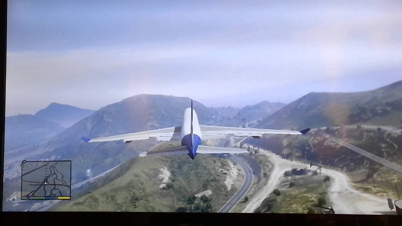 Gta 5 plane crash by lucain YouTube