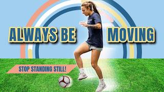 Combination Passing Drill for Off Ball Movement | Give & Go Pattern + Underlap
