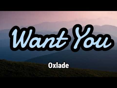 Want You By Oxlade Lyrics Video 