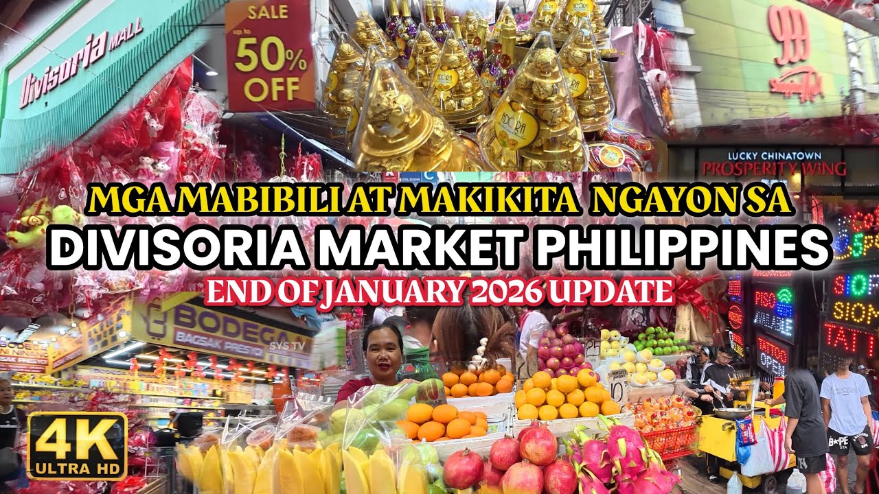 Divisoria Market Update |  End of January 2026