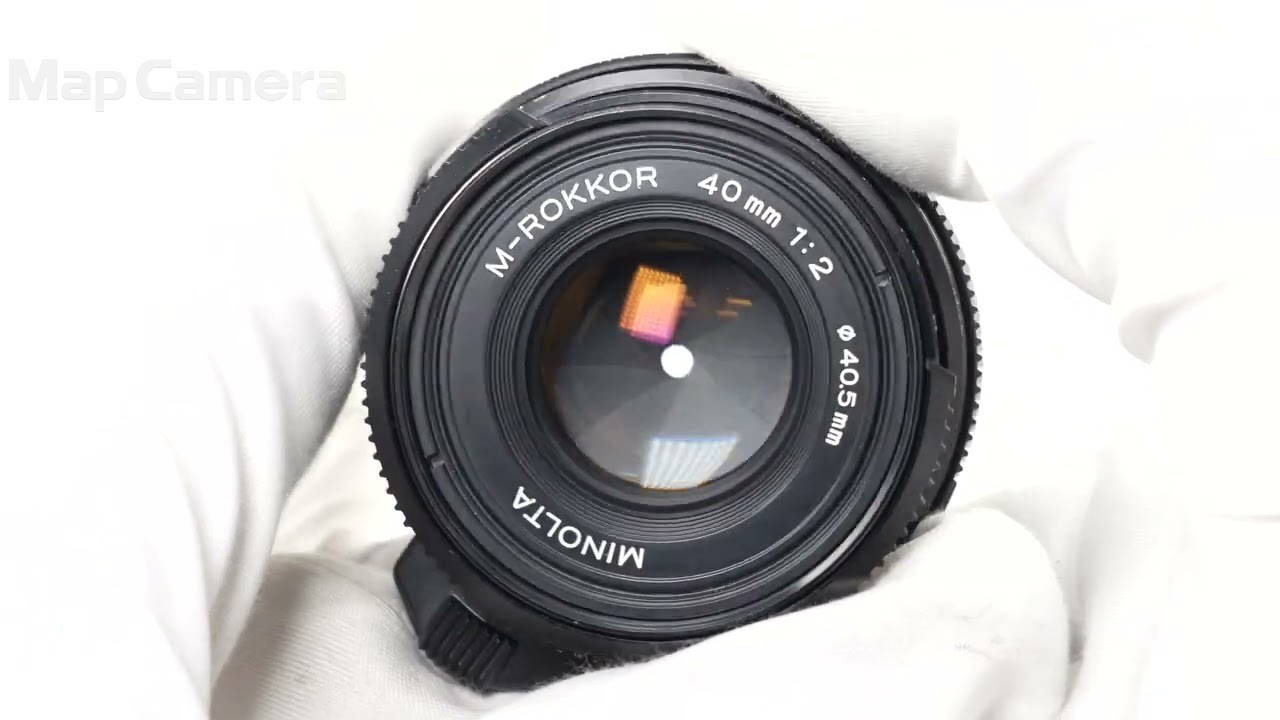 MINOLTA (ミノルタ) Mロッコール M40mm F2 (CLE用) *距離計連動カムが