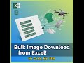 Bulk Image download with excel using image link/url |NO tool No VBA |optimize listing wok|