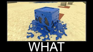 Minecraft realistic wait what meme, Lava, Water, Slime #461