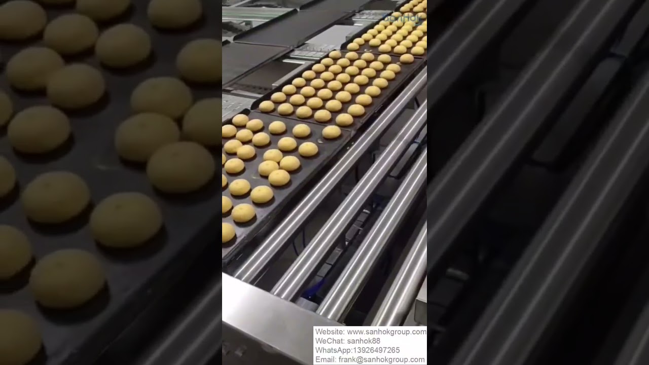 Bread production line # roller conveyor line # food production line # automation equipment
