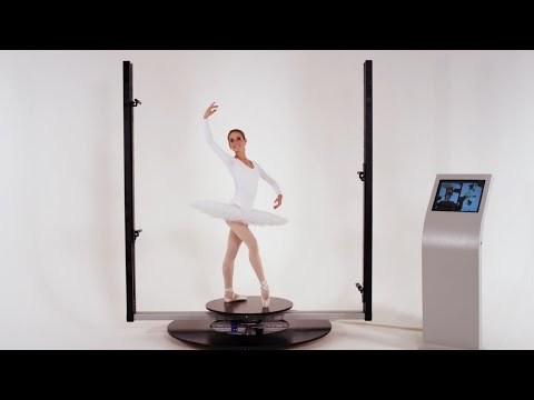 Texel Portal. Automated human body 3D scanner.