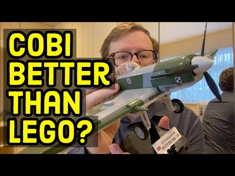 Is COBI a good LEGO alternative? Review of the Spitfire MK VB from Brick Tanks