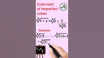 Learn in 5 seconds. How to calculate CUBE root of imperfect Cubes.