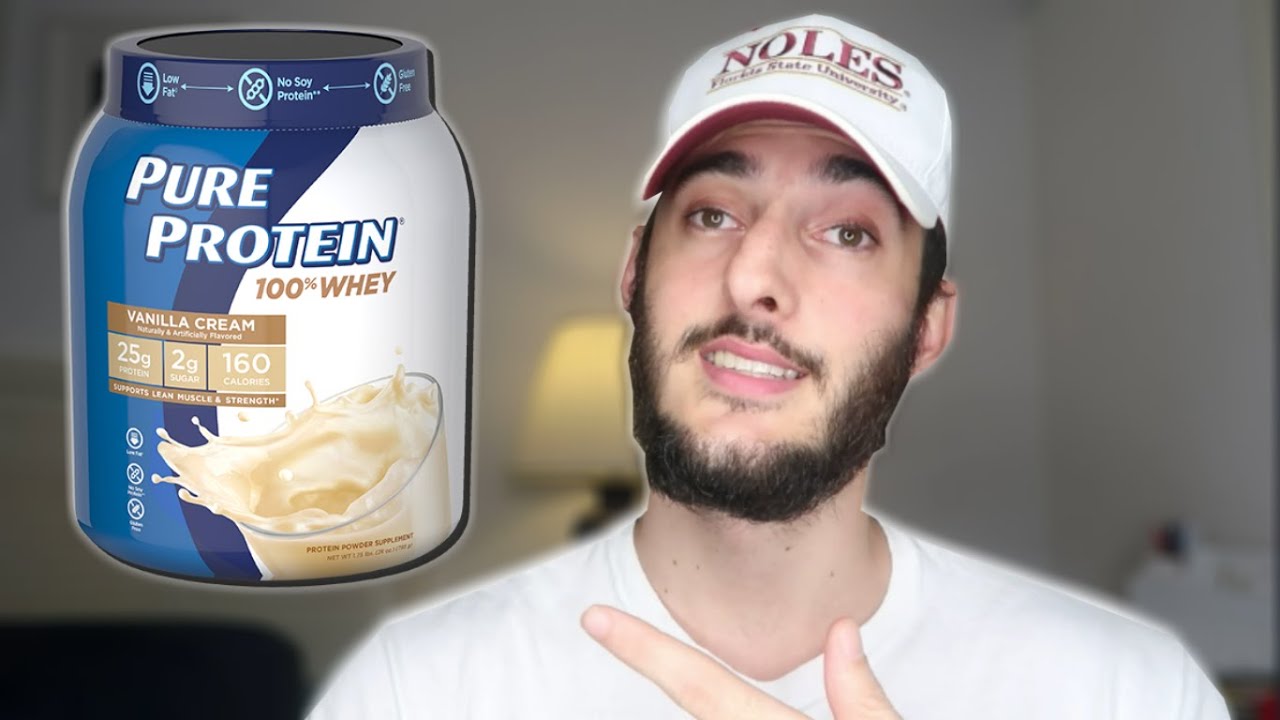 Pure Protein 100 Whey Protein Review Walmart Protein YouTube