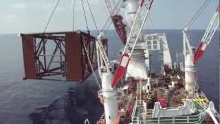 OSA Goliath heavy lift vessel .AVI