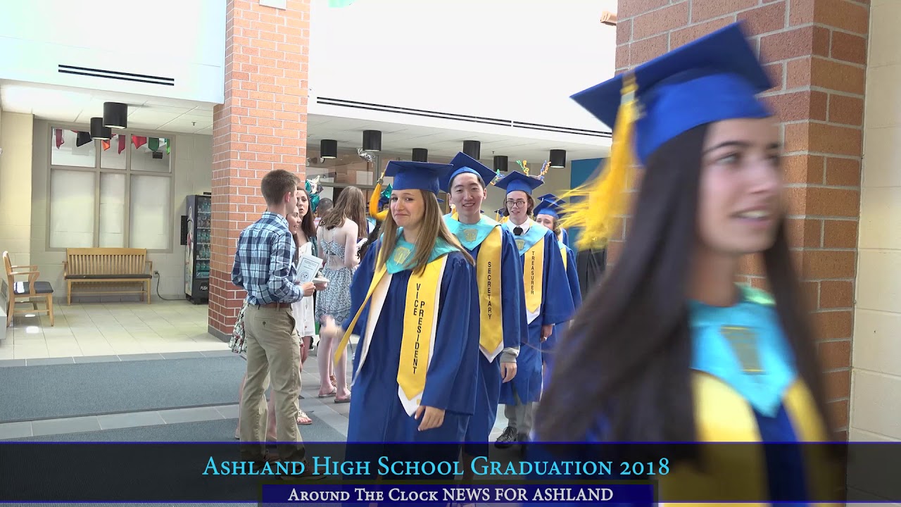 Ashland High School Graduation 2018 Highlight YouTube