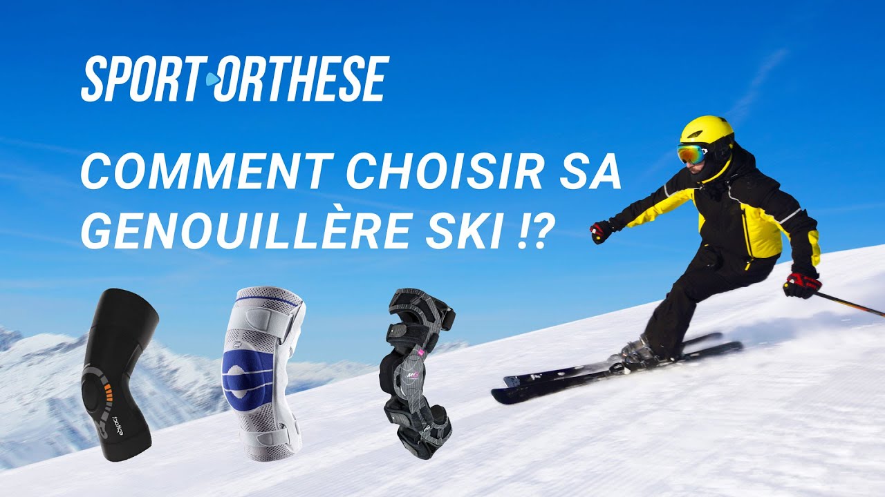 Comment choisir sa genouillère ski ? 