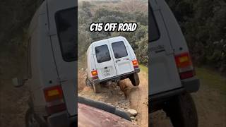C15 OFF ROAD 🚜💨 #menosquecoches #c15 #citroenc15 #4x4 #ja...