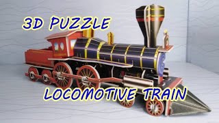 3D SIMPLE PUZZLE - LOCOMOTIVE TRAIN screenshot 1