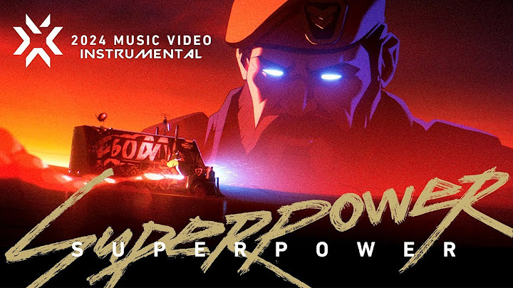 SUPERPOWER ft. KISS OF LIFE and Mark Tuan (Instrumental Version) //VALORANT Champions 2024 Anthem