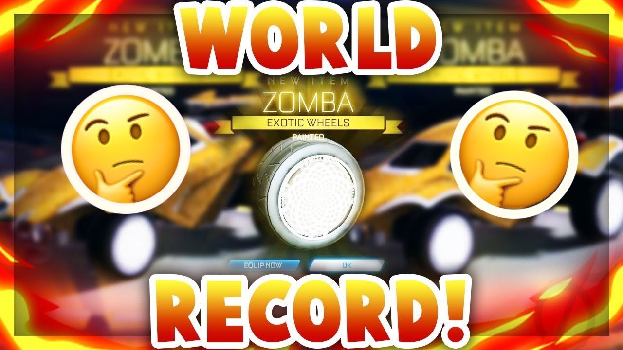 CAN WE GET ANOTHER WHITE ZOMBA!? | Opening 50 of the BEST CRATES on Rocket League!