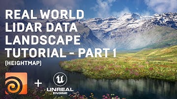 Houdini Tutorial - Lidar Data for UE5 Landscape. Part 1 - Heightmap